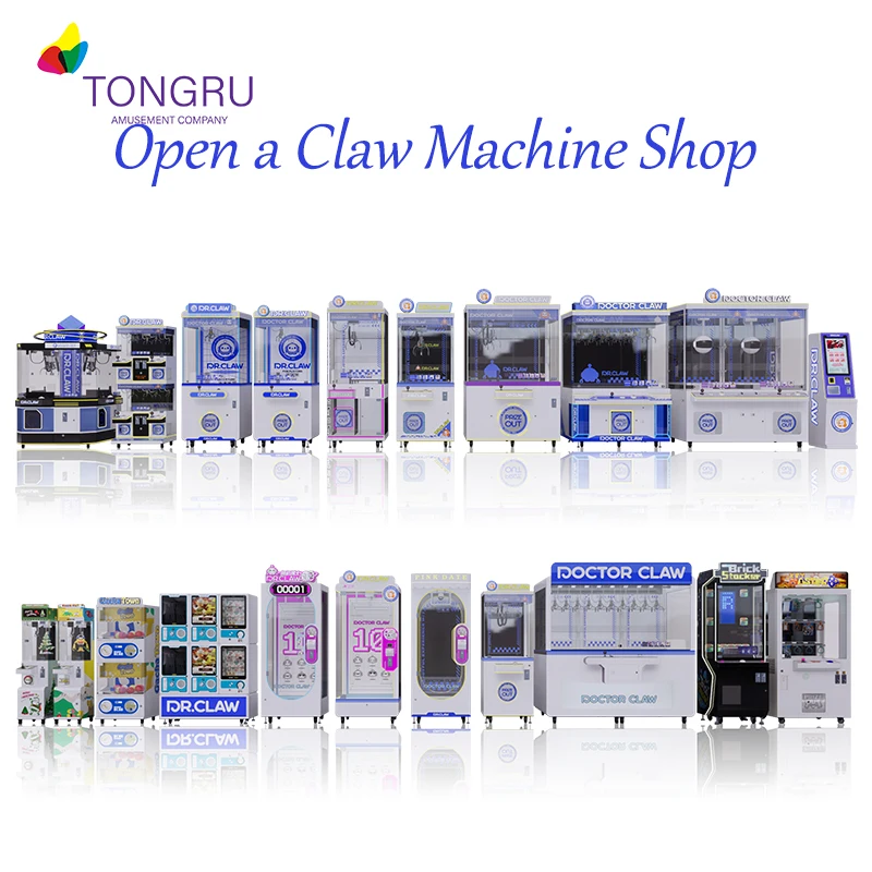 10 Claws Crane Claw Game Machine Coin-Operated Snack Challenge Sale 10 Claws Prize Vending Lifetime Technical Support