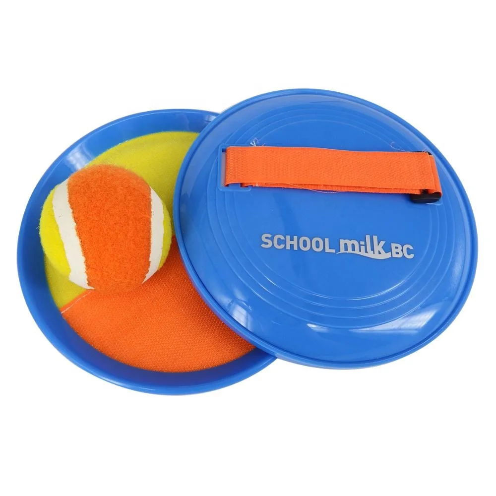 logo beach game toy sport plastic throw and catch ball