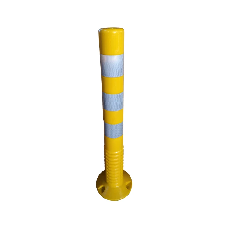 Pu Reflective Warning Post Traffic Column Road Delineator Post Flexible Spring Post Bollard