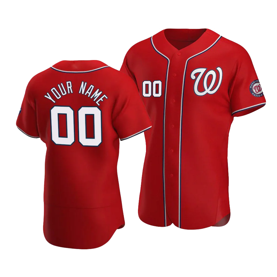 Wholesale 2021 Custom Baseball Jerseys Washington 22 Juan Soto 37