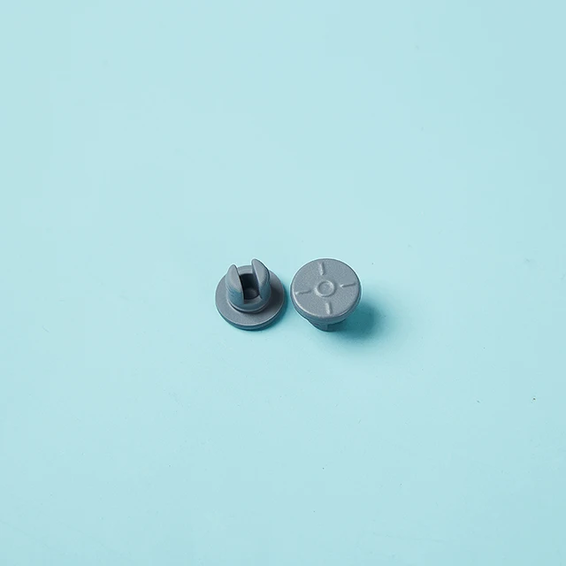 High Quality Low Price Medical 13mm Butyl Rubber Stoppers Plug For Glass Bottle