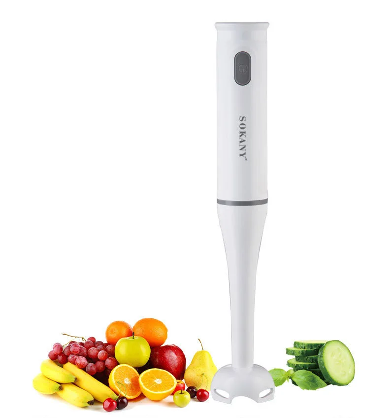 200w Blender Fruit Electric Portable Blender Handheld Food Mixer For