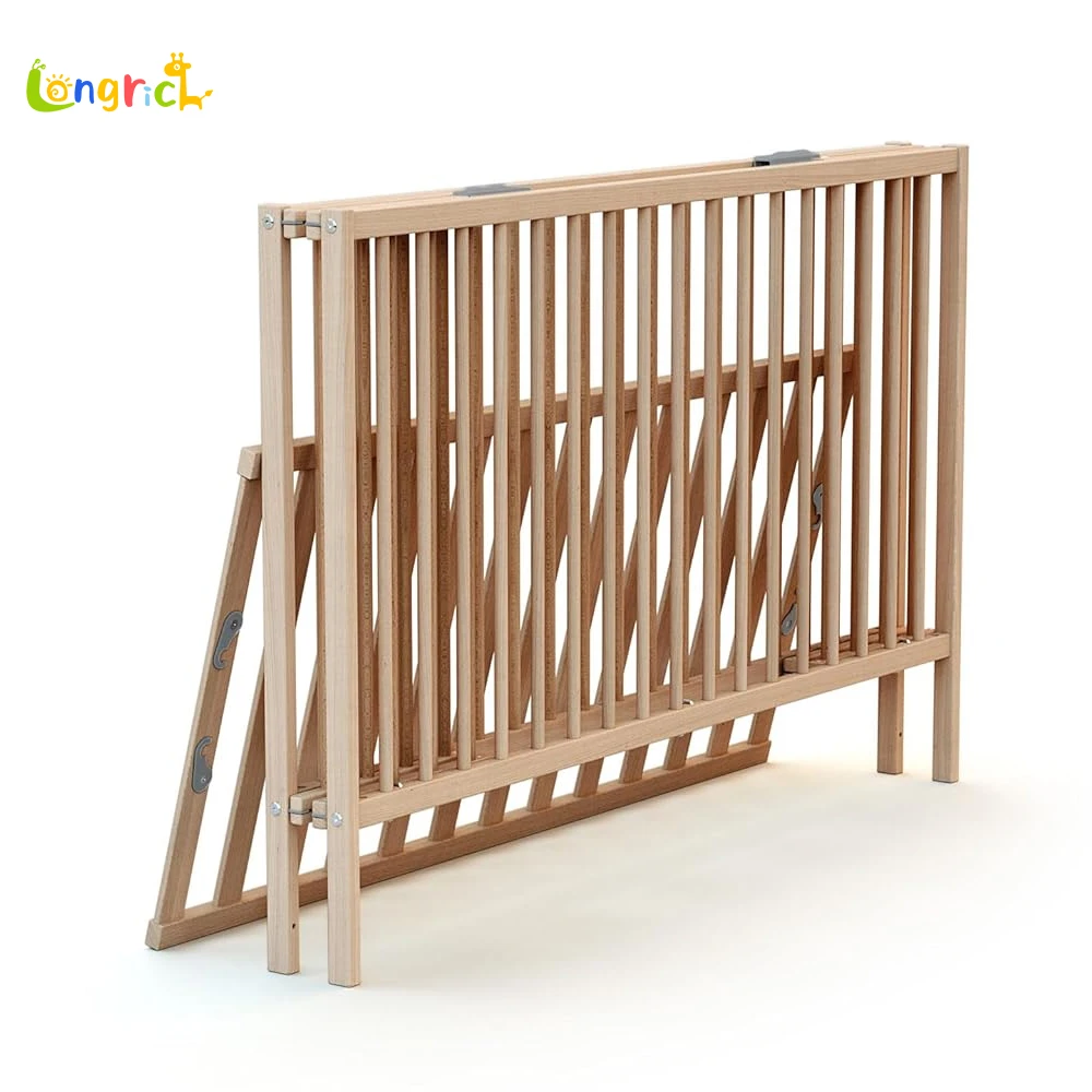 Durable Portable Folding Travel Cot Bed Compact Fold for Home