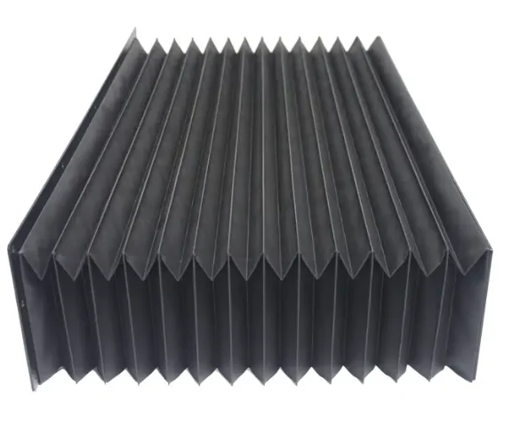 Railway Protection Bellows Cover CNC Guard Shield Accordion Linear Cover Linear Guide Rail protection Slideway Bellows Cover