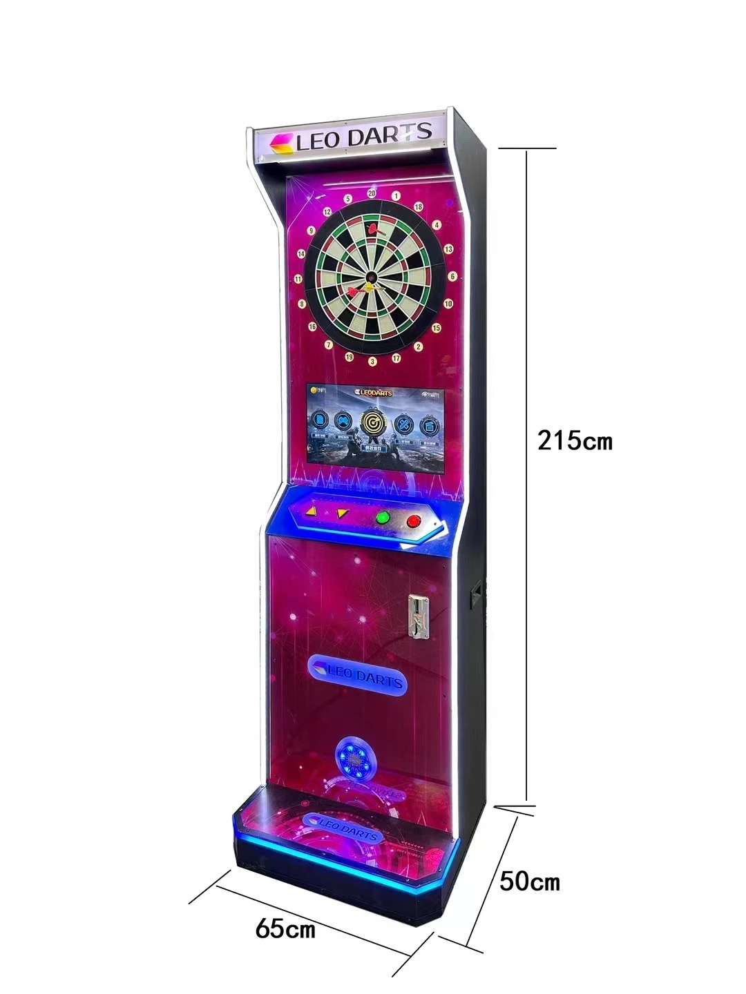 二手飞镖机低价投币游戏凤凰电子板街机飞镖游戏机