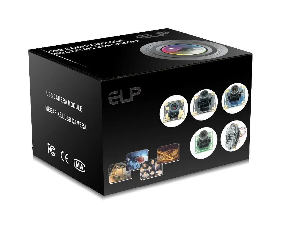 Elp 16mp Imx298 Usb Camera Module With No Distortion Lens For Document ...