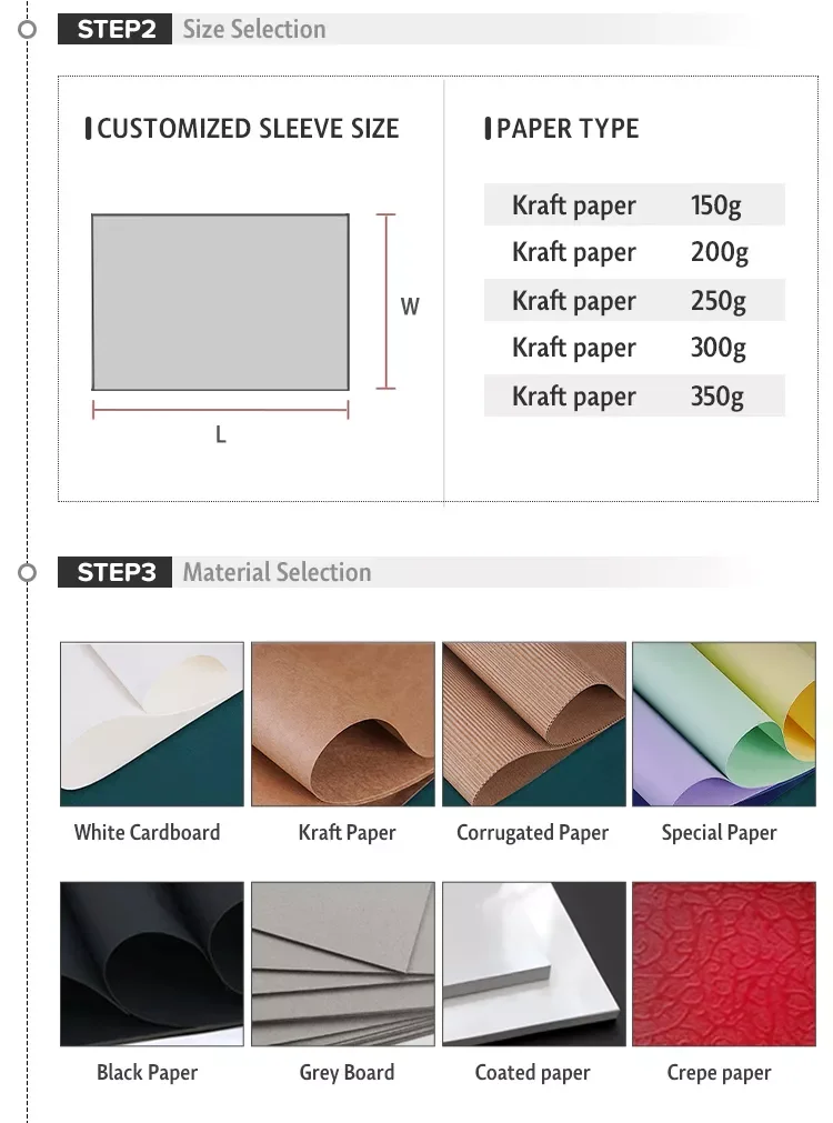 Biodegradable Craft Paper Sleeves For Towel Packing Custom Logo Printed