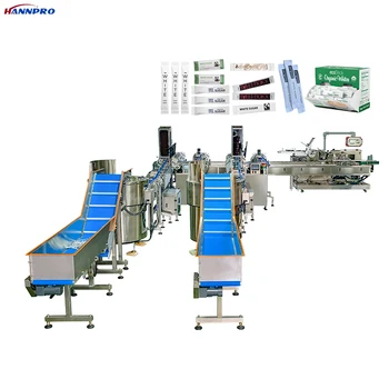 HANNPRO High speed full automatic stick sachet pack machine multi lane white sugar bag granule packaging machine