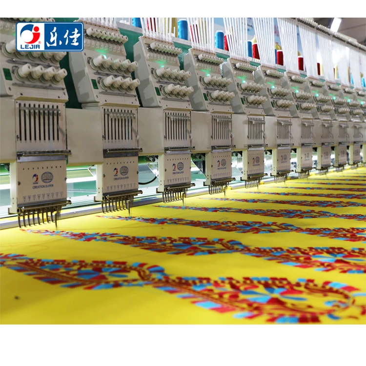 24 Head High Speed Computerized Cheap Price Industrial Embroidery Machines