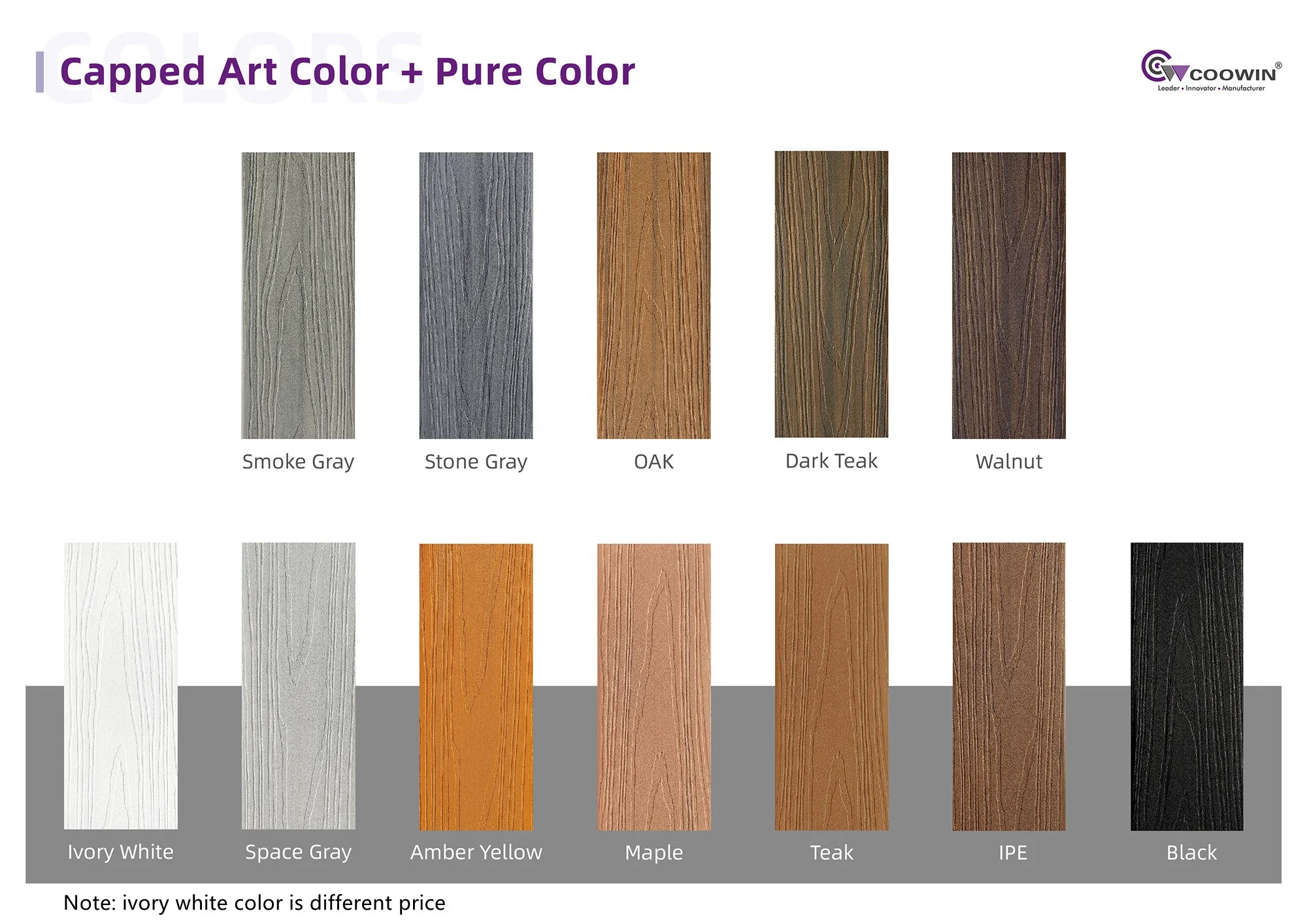 Good Factory Price 3d Embossing Surface Wpc Composite Decking
