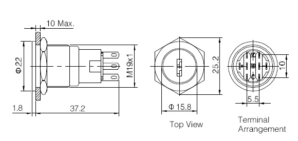 Kone Elevator Key Switch Km747076g10,Lift Key Switch Lift Door Lock Key ...