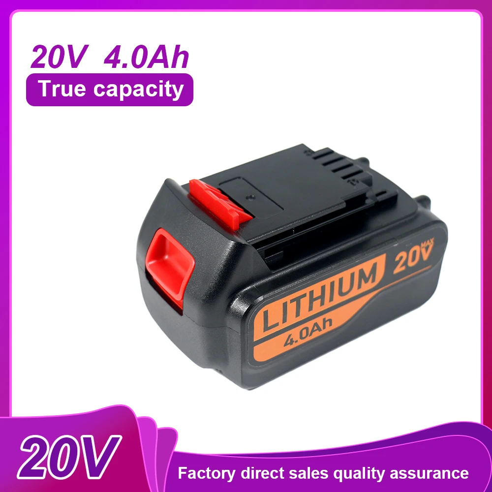 20V 3Ah 4Ah 5Ah 6Ah True-Capacity Cordless Oscillating Rechargeable Battery Universal Replacement Power Tool 20V Lithium Battery