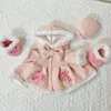 Falda vaporosa de gasa rosa