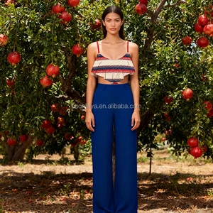 Custom Prints China Manufacturer's USA Flag Swimwear Low MOQ Bikinis & Beachwear