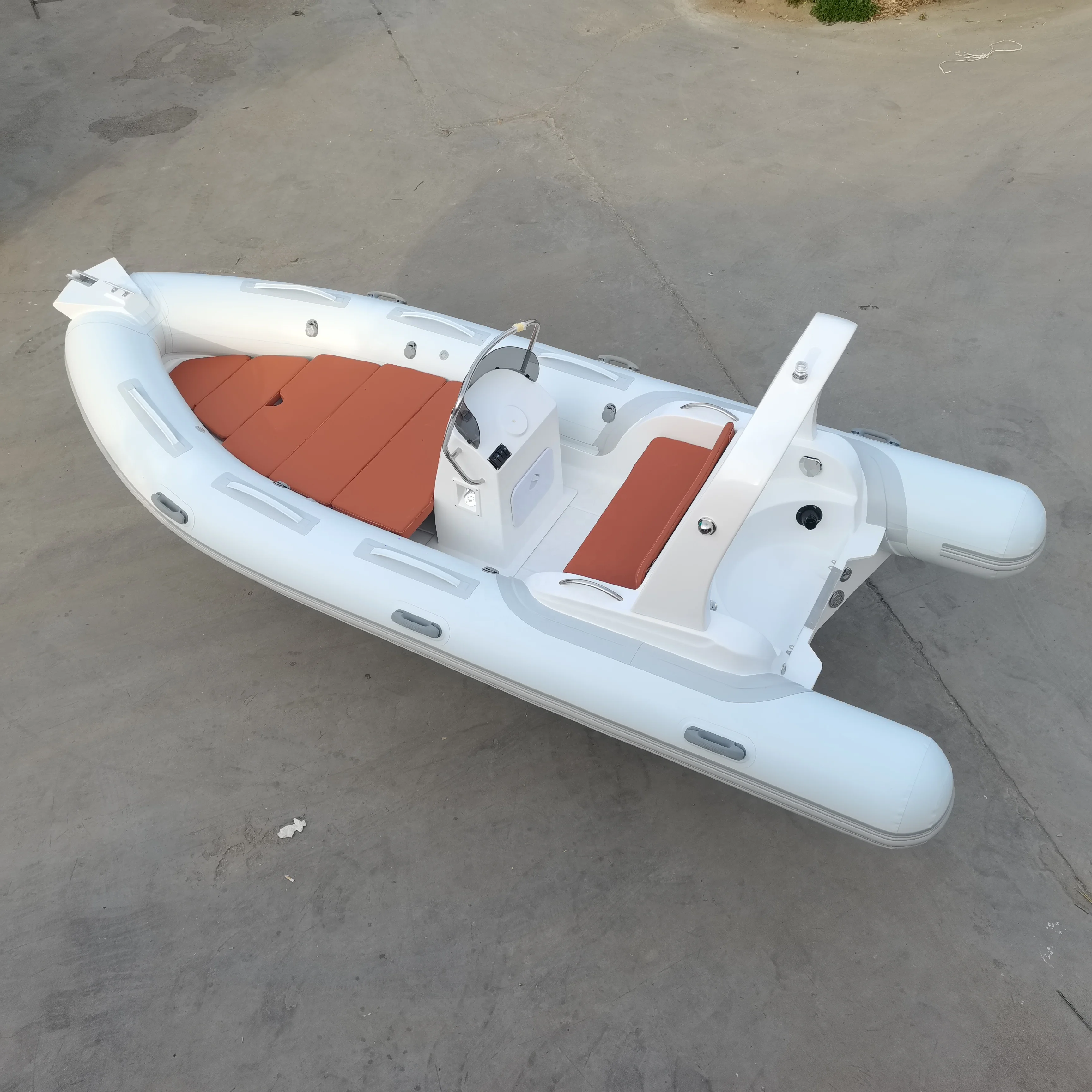 RIB540 DEEP V корпус из стекловолокна ребро лодка для продажи