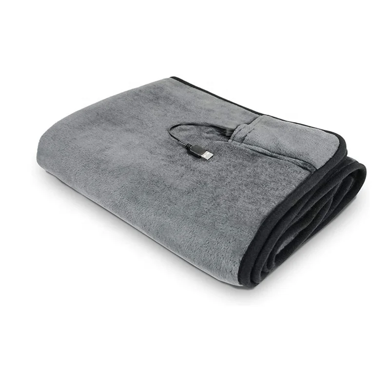 Dark Gray Super Soft Velvet Usb Warm Heated Shawl And Lap Blanket For Home Travel Office Car Wheelchair Bed Buy Electric Heated Blanket Usb Heating Blanket Heating Blanket Heated Blanket Product On Alibaba Com