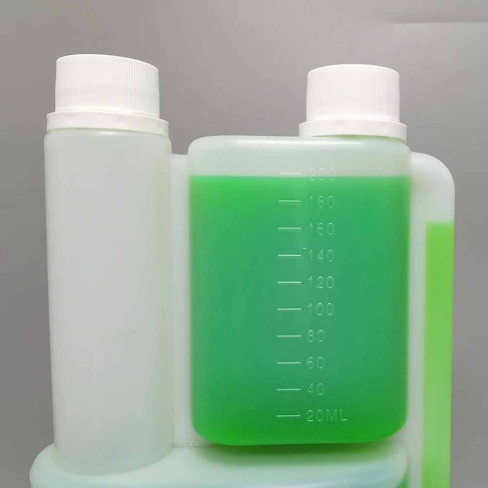How to Use Twin Neck Bottle Plastic Measuring Bottle Chemical Use Dosing Plastic Dispenser Bottles 1L With Tamper Evident Cap