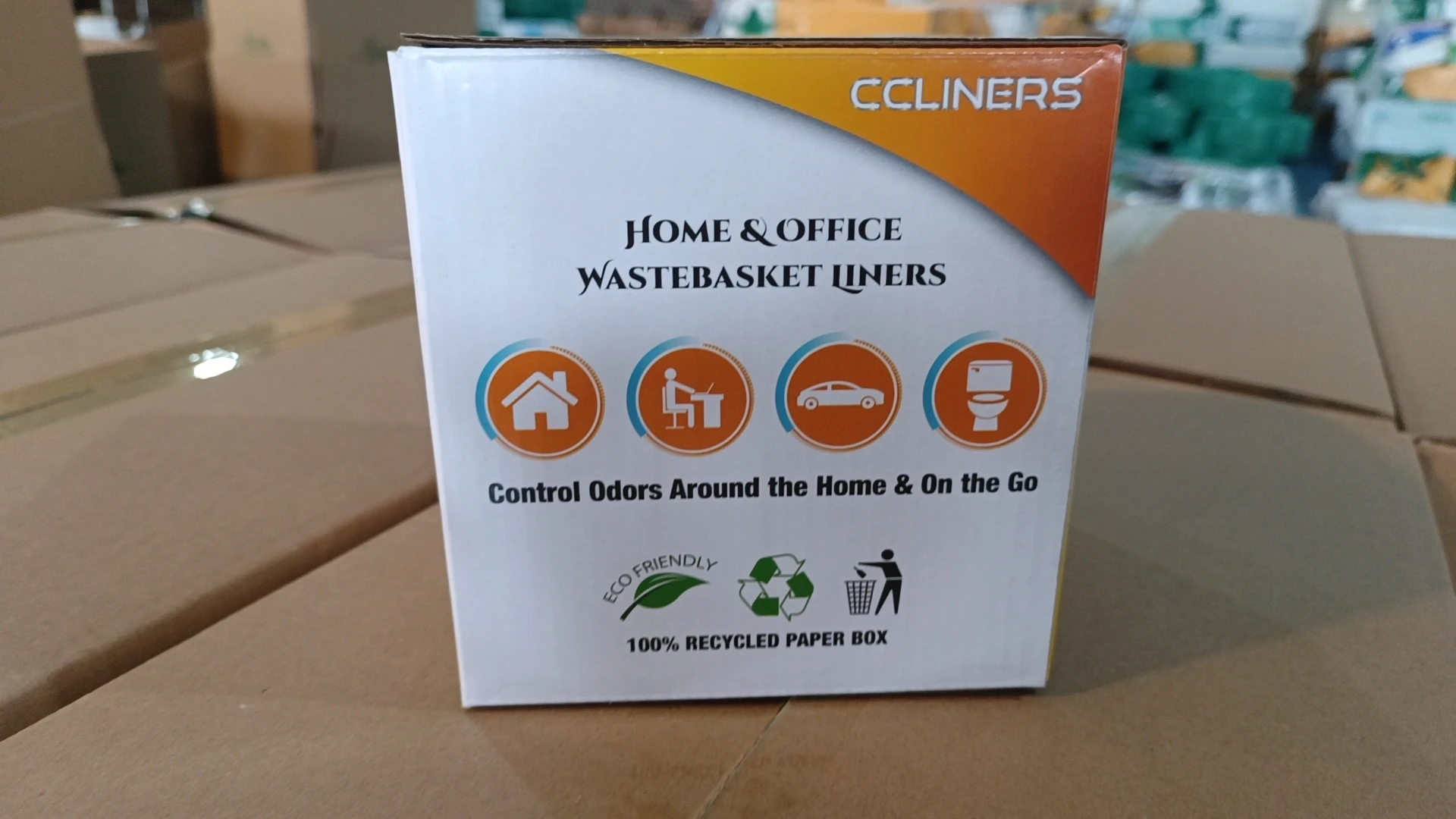 4 Gallon Trash Bags Small Bathroom Garbage Bags Clear Plastic Wastebasket Trash Can Liners for Home and Office Bins, 200 Count