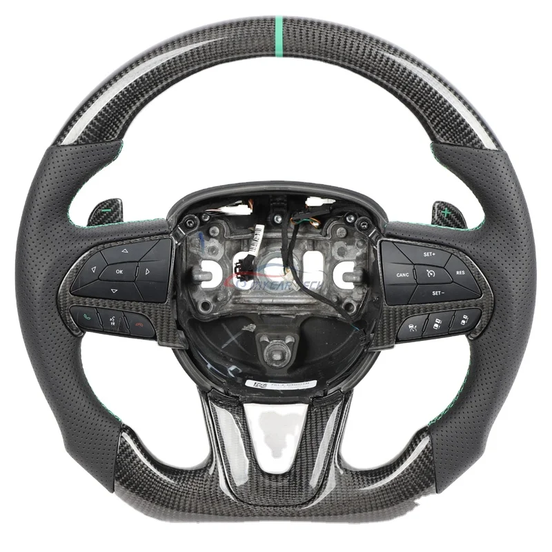 Sports Style Private Customization for Dodge Challenger Carbon Fiber Steering Wheel Hot Sale