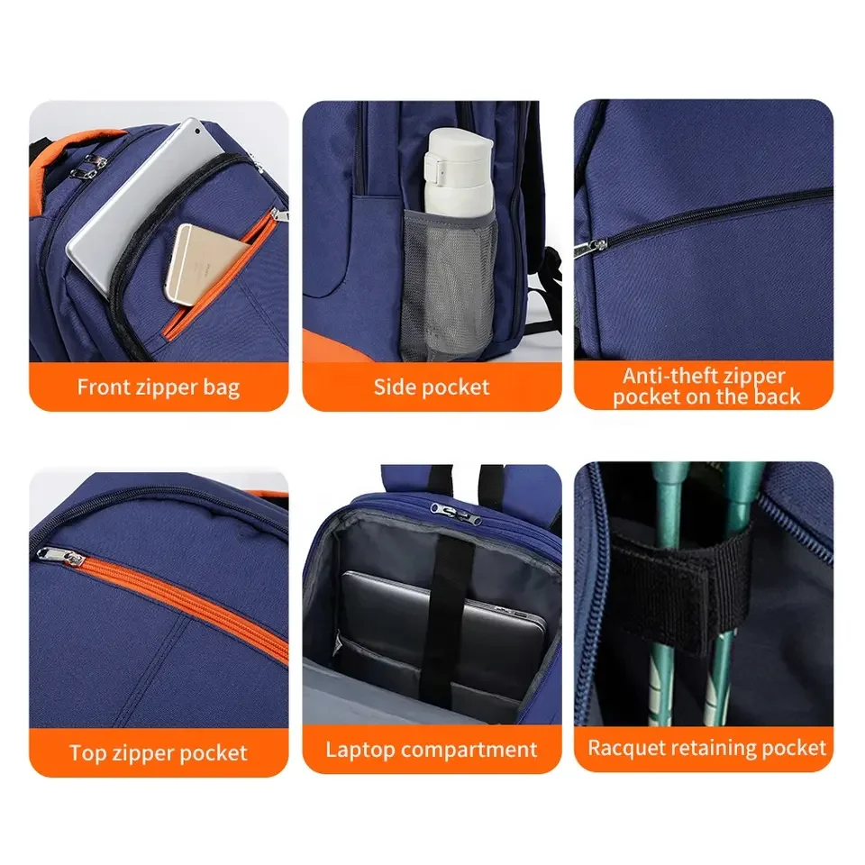 Большой спортивный рюкзак для теннисной