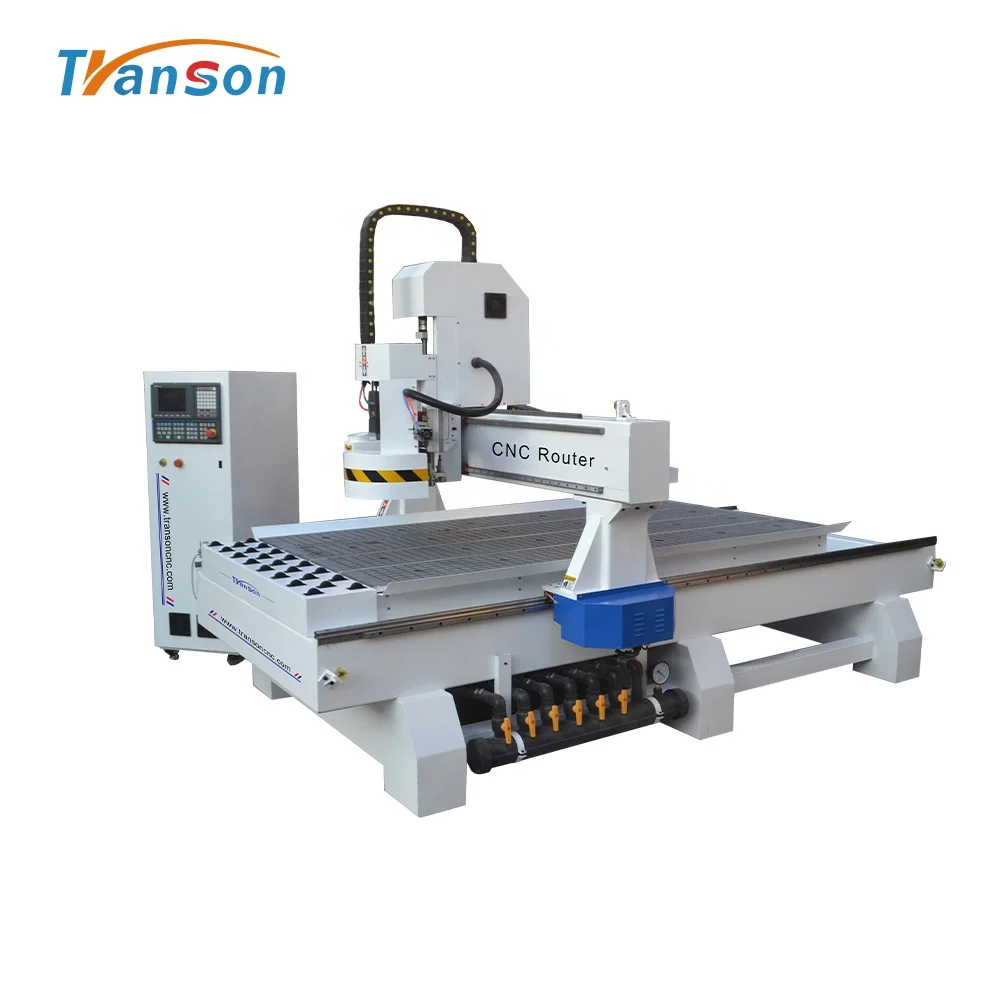 TSW1325 ATC CNC Router With Oscillating Knife and CCD Cut Printed Foam Board Precise Efficient and Affordable