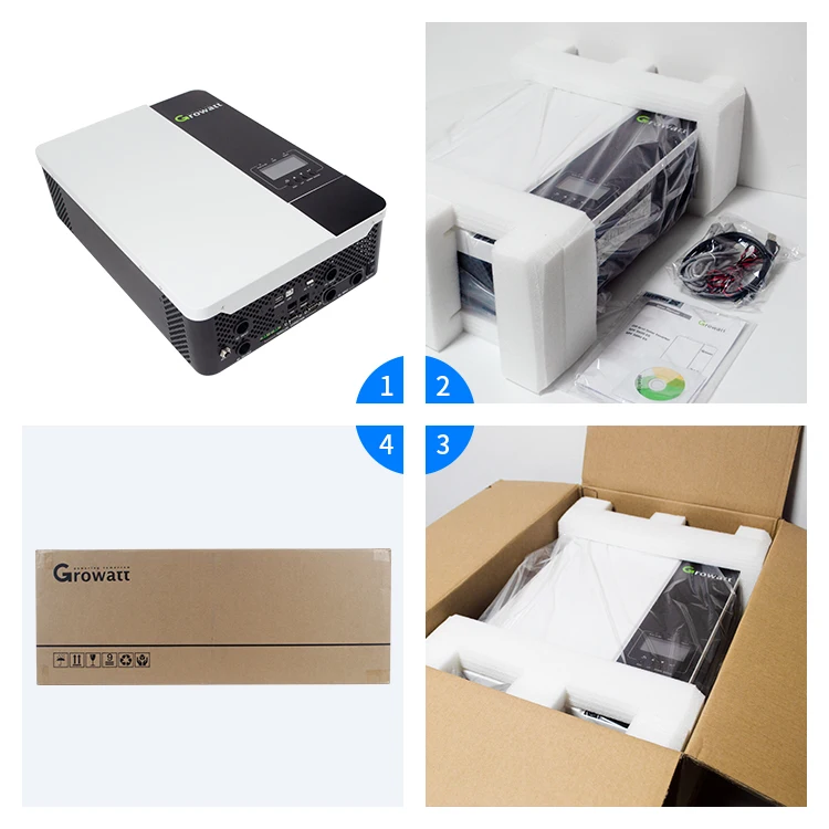 GSO SPF 5000 ES Inverters Pure Sine Wave 5kw Inverter With Battery for Home Spf 5000es