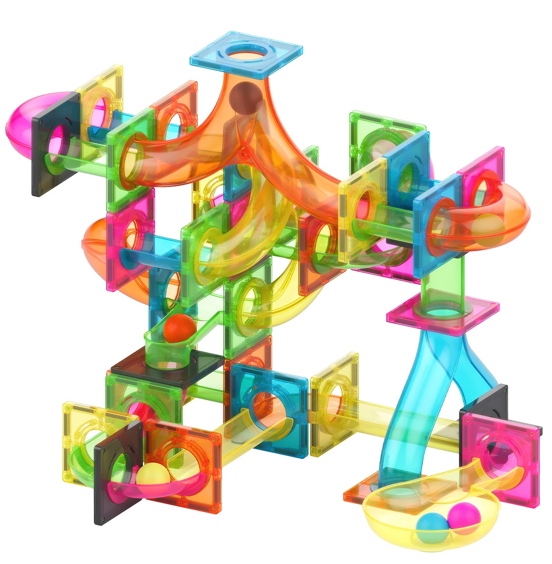 MNTL Magnetic Building Toys - 101pcs Educational Fun