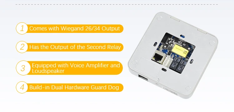 NFC Standalone Security Smart Gate Turnstile Wiegend Network Hid RFID Reader Access Control