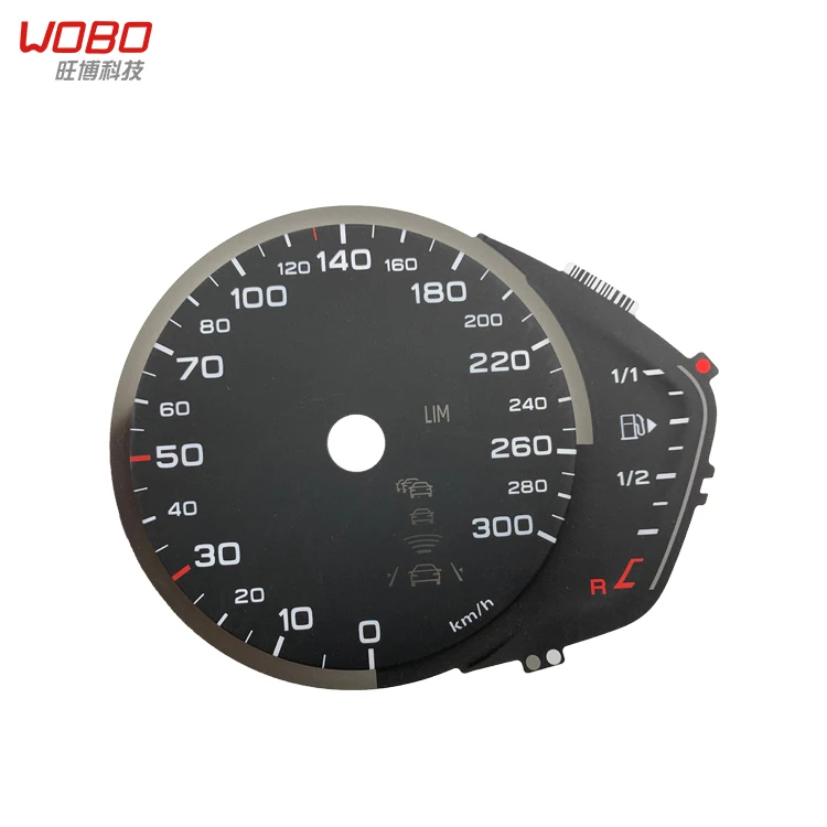 Universal Digital Meter Cars Smart Gauge Auodi Cluster Sticker 0-300 ...