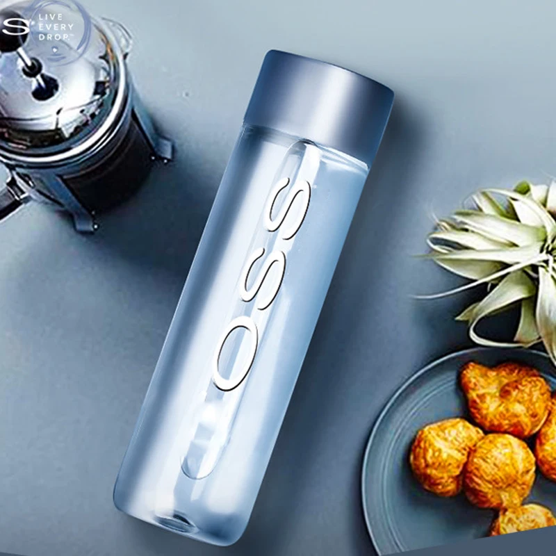 High Quality 250ml 300ml 350ml 400ml 500ml 750ml 800ml Clear Round Voss