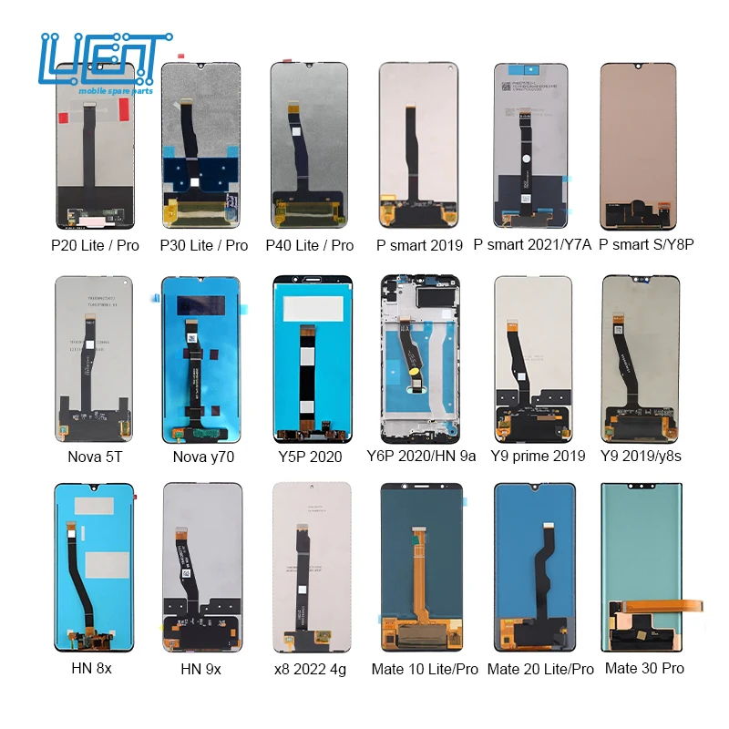 Écran LCD Compatible Huawei Y6 2019 - Assembly Tactile Noir Avec Outils
