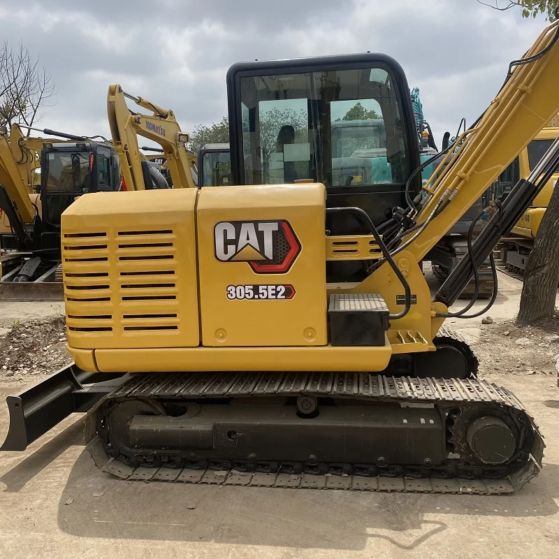 Used Micro Excavator Mini CAT 305.5E2 Second Hand Caterpillar Type ...