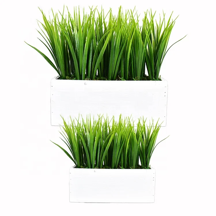 Factory Directly High Quality Artificial Grass Price Fake Plastic Potted for Office Desk Garden