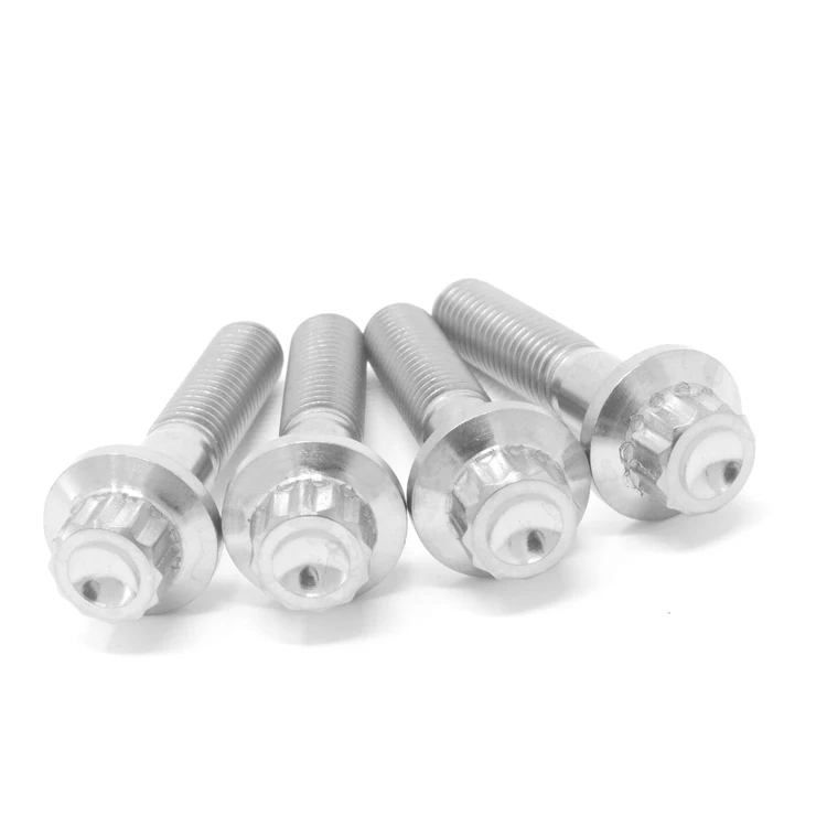 Wholesale Split Rim Bolt for  Wheel Hub Bolt M7x32 12 Angle Flange Black Zinc Plated Bolt