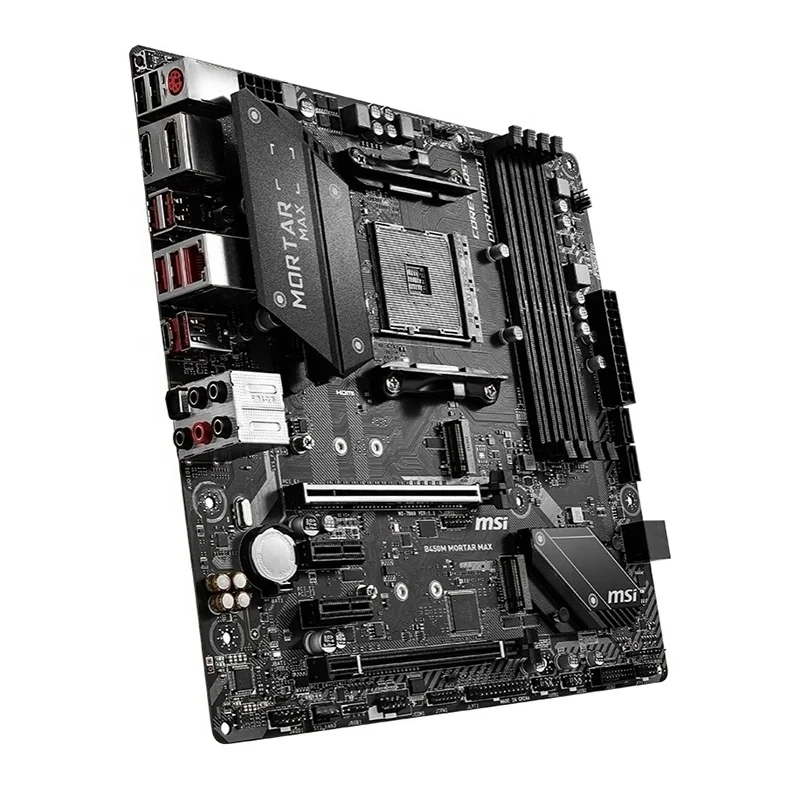 MSI B450M MORTAR MAX用オリジナルの新しいデスクトップマザーボード