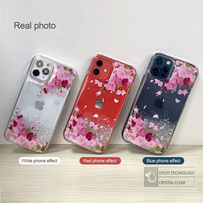 Fancy Protected Blank Sublimation Girl Flower Print Shock Proof Smartphone case Phone Back Cover Case for Iphone 12 Xr Xs Max