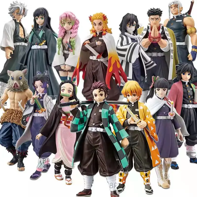 Demon Slayer 8style Kimetsu No Yaiba Anime Pvc Action Model Figure Toys Action Figure