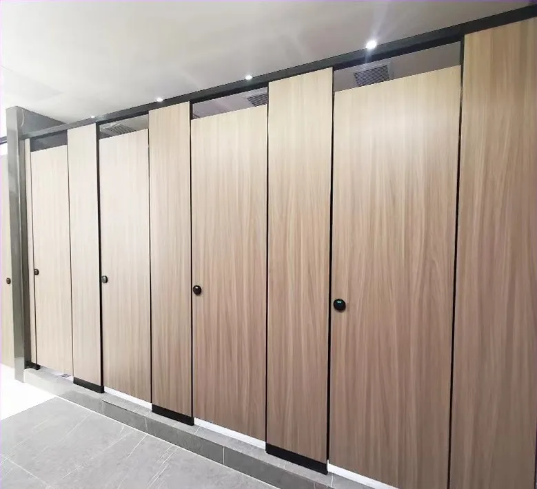 12mm HPL Partition Compact Laminate Board Waterproof Public Toilet Wall Partition Toilet Cubicle