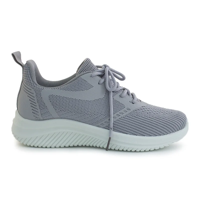 Summer Breathable Woven fabric mesh Comfortable Lightweight Casual shoes Plus-size Wholesale  women sports shoes