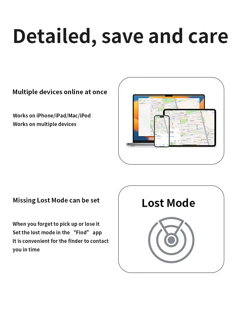 Portable Anti-loss Key Finder GPS Tracker Pet Smart Tag for Apple FindMy Real Time Tracking Device for GPS Tracker for Kids