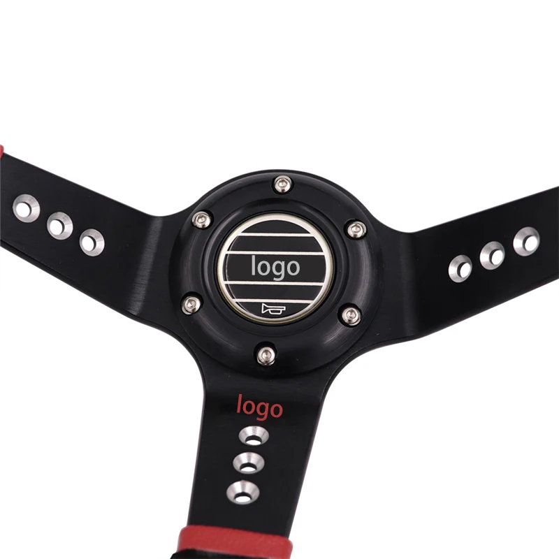 JDM3スポークレースステアリングホイールカーゲーミングステアリング