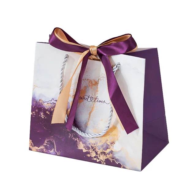 High-End Kraft Paper Handle Bags, Factory Direct, Food-Safe, Custom Logo Available