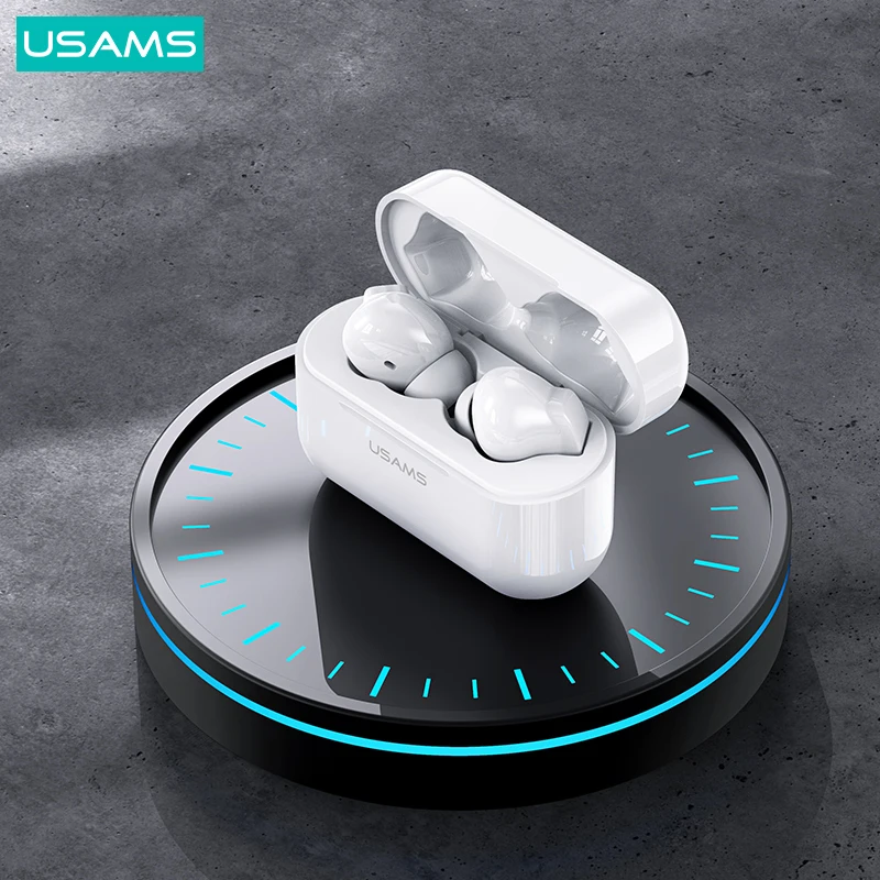 USAMS LY06 OEM ODM New Gaming Sport TWS ANC Noise Cancelling Cancellation Wireless Earbuds Earphone