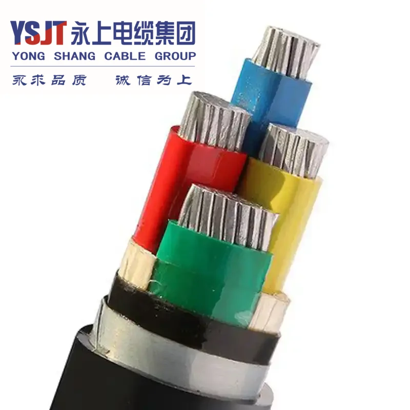 Good Quality 25mm 35mm 70mm 120mm 150mm 4 Core Aluminium Armoured Cable Conductor 4 Core PVC Insulated Power Cable