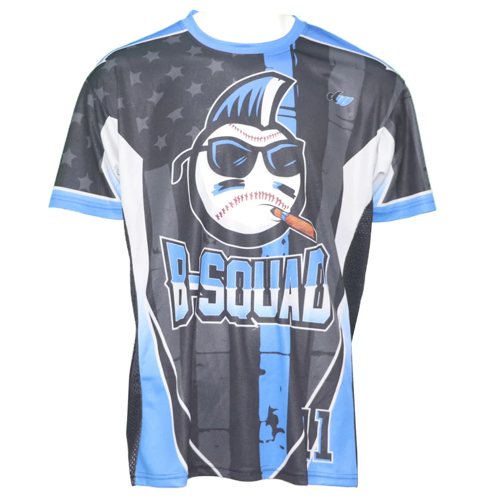 Wholesale Sublimated Softball Shirts Funny Men Tampa Bay Rays