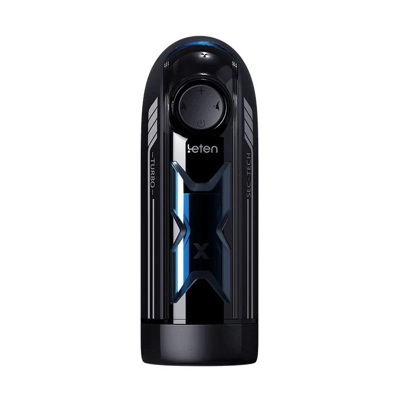 10 Frequency Telescopic One Click Burst Intelligent Heating Pronunciation Comes with Earphones Men Sex Toys