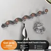 (Circular) Gunmetal Gray 6-Hook