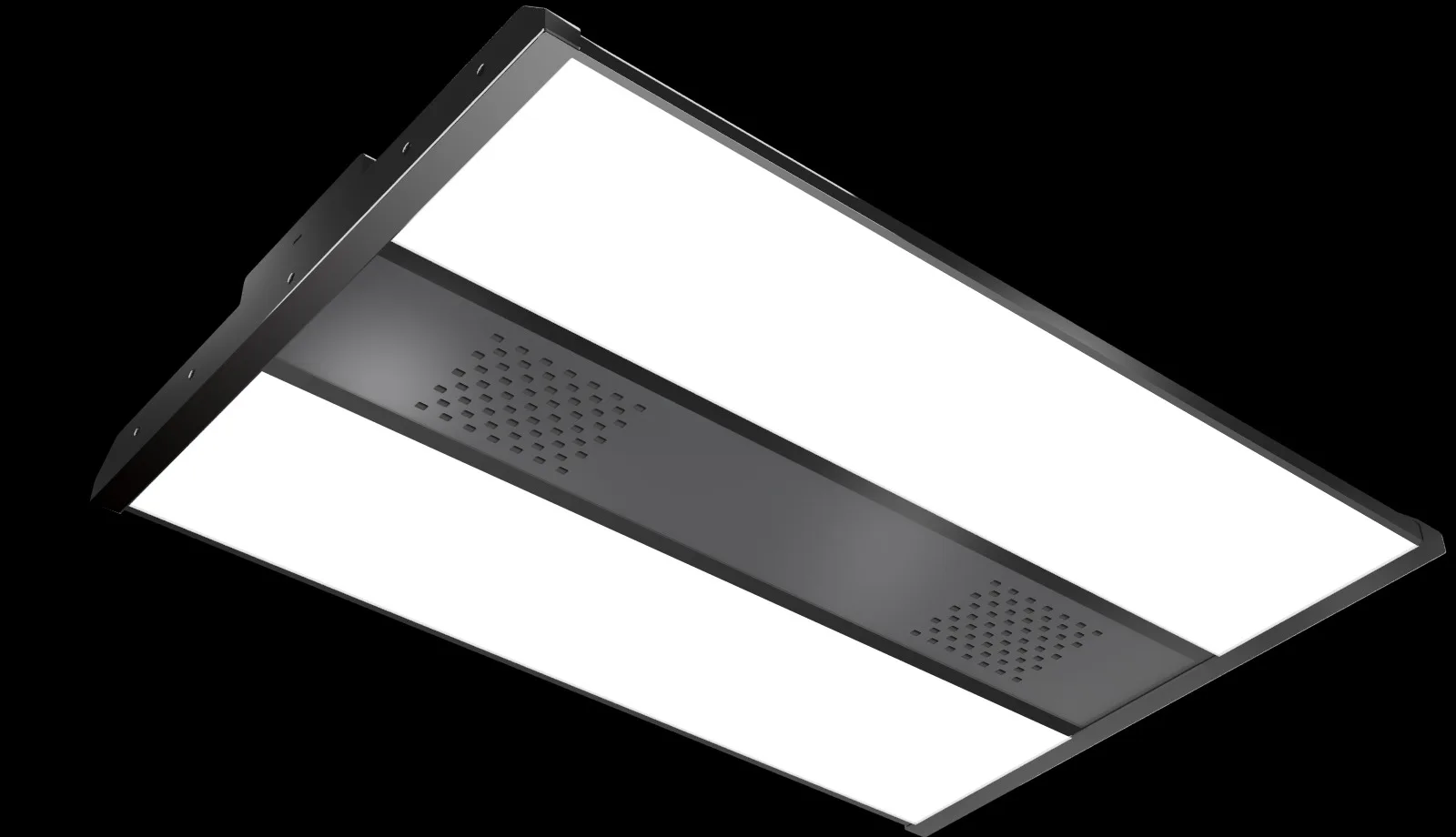 White Emergency System Industrial Led Linear High Bay Light For