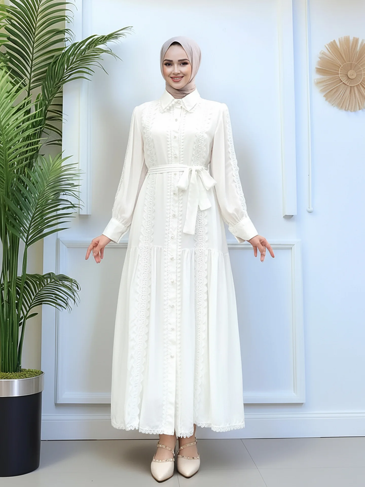 lace dress dubai Elegant Lace Muslim Wedding Dresses Dubai Arabic TANYA BRIDAL