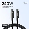 negro 1 pieza 240W 1m